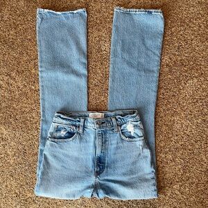 Abercrombie & Fitch 70’s Vintage Flare Ultra High Rise Denim Jeans